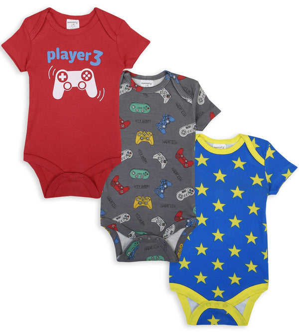 Boys Bodysuit Pack of 3 - 0250525