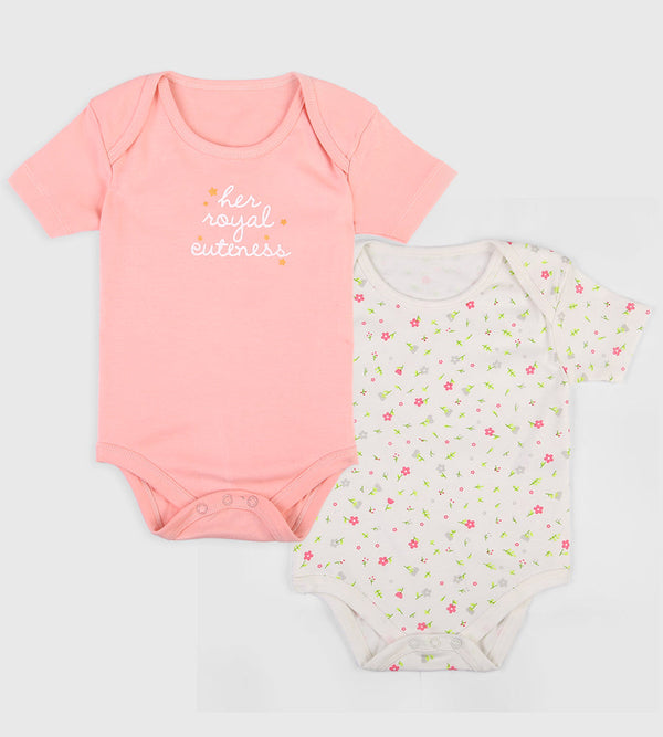 Girls Bodysuit Pack Of 2 - 0273681