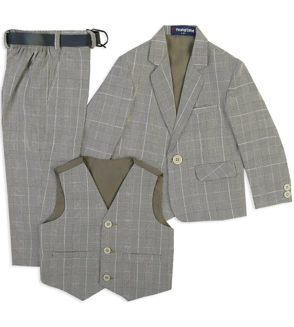 Boys 3 Pcs Coat Suit - 0277300
