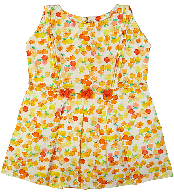 Girls Cotton Dress - 0288644