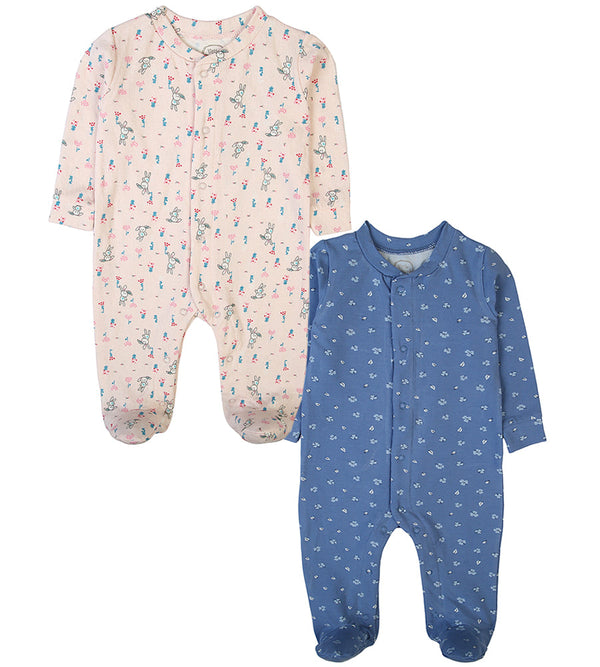 Girls 2 Pcs Sleep Suit - 0289609