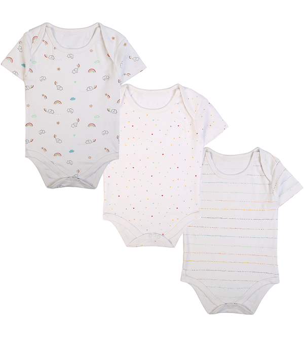 Boys Bodysuit Pack Of 3 - 0289723