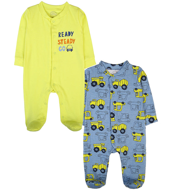 Boys 2 Pcs Sleep Suit - 0289801