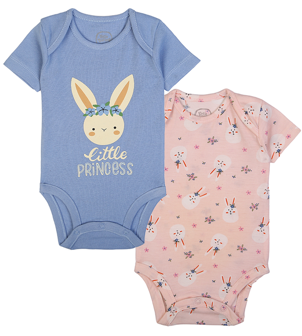 Girls Bodysuit Pack Of 2 - 0290051