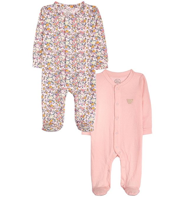 Girls Sleep Suit Pack Of 2 - 0291360