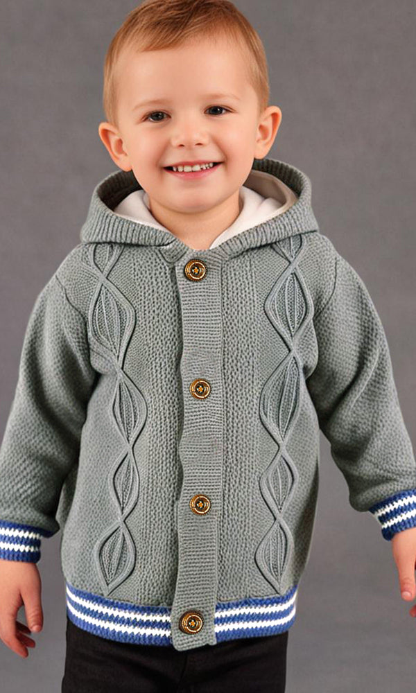 Boys Hooded Sweater - 0296476