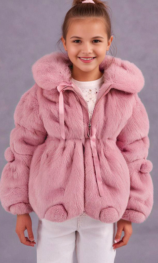 Girls Plush Jacket - 0298368