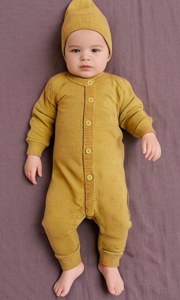 Boys Romper With Cap - 0298653