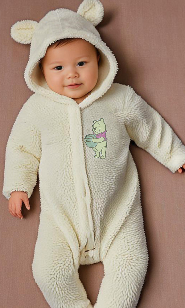 Girls Hooded Romper - 0298733