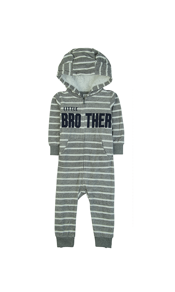 Boys Hooded Romper - 0299722