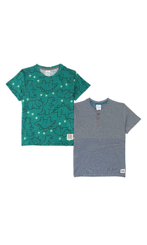 Boys T-Shirt - Pack Of 2 - 0301328