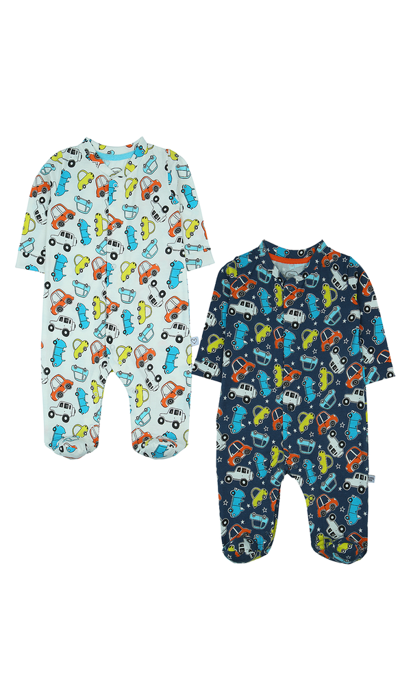 Boys Sleep Suit Pack Of 2 - 0303503