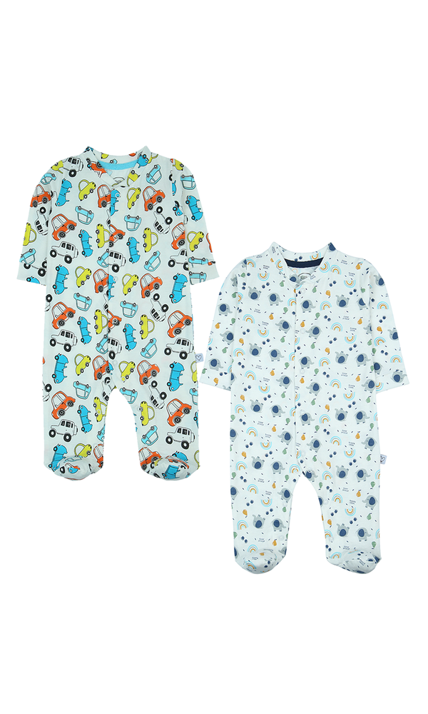 Boys Sleep Suit Pack Of 2 - 0303510