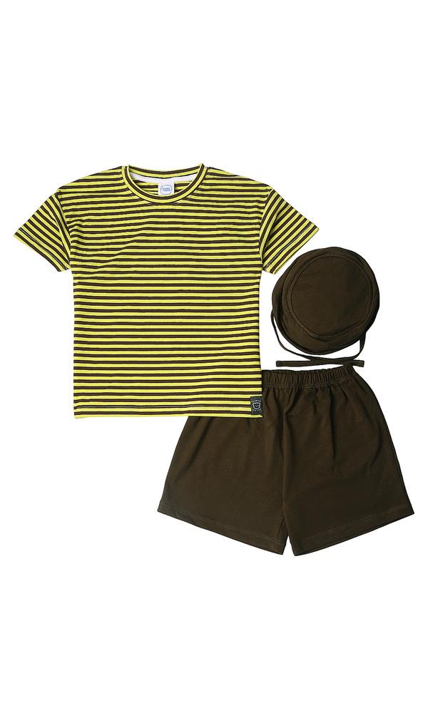 Boys 2 Pcs Suit With Cap - 0303866