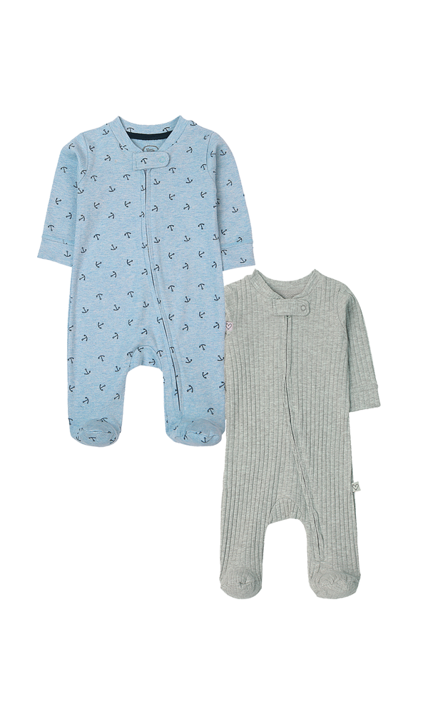 Boys Romper Pack Of 2 - 0305567