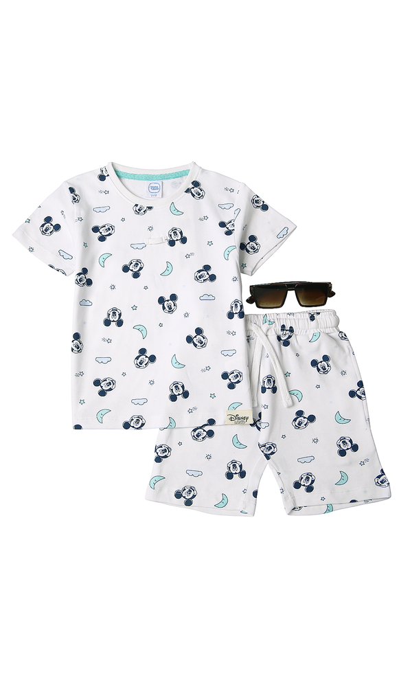 Boys 2 Pcs Suit With Sun Glasses - 0308637