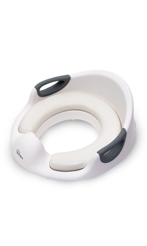 Cushion Toilet Seat Cover - White