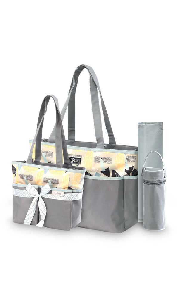 Baby Diaper Bag - Grey