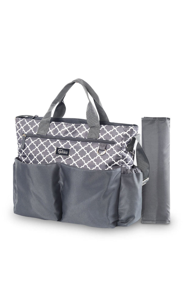 Baby Diaper Bag - Grey
