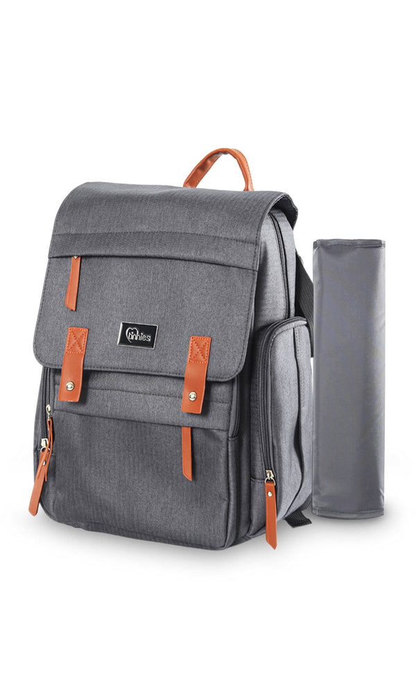 Baby Diaper Bag Pack - Grey