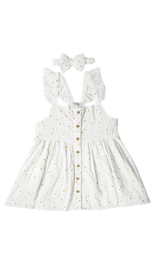 Girls Frock With Head Band - 0310349