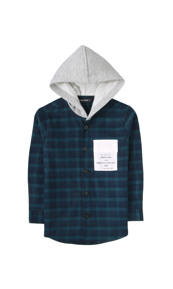 Boys Hooded Shirt - 0313247