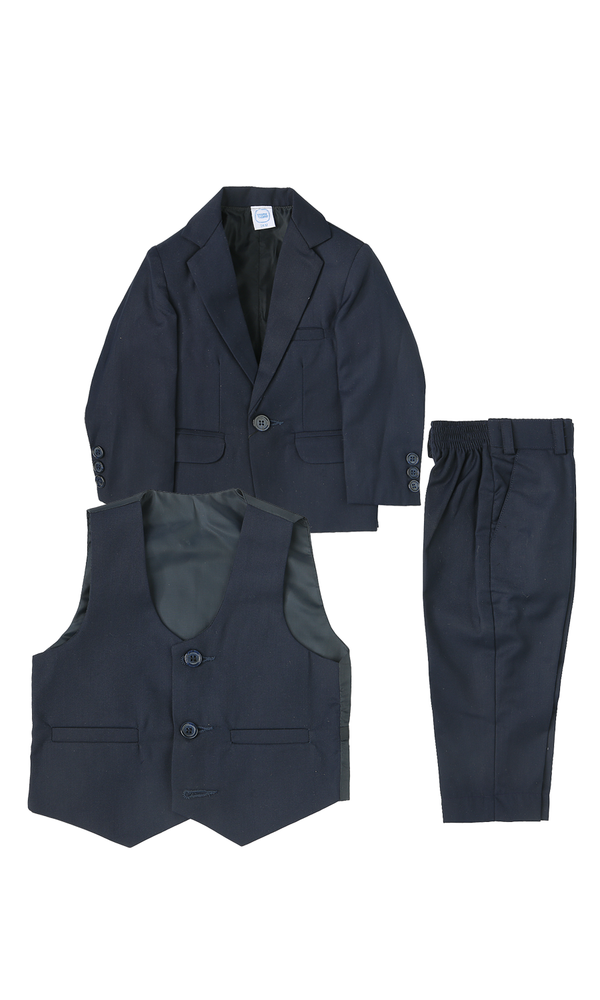 Boys 3 Pcs Coat Suit - 0314091