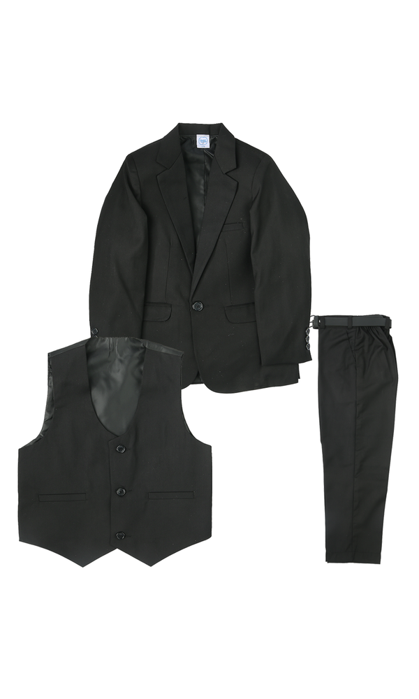 Boys 3 Pcs Coat Suit - 0314111