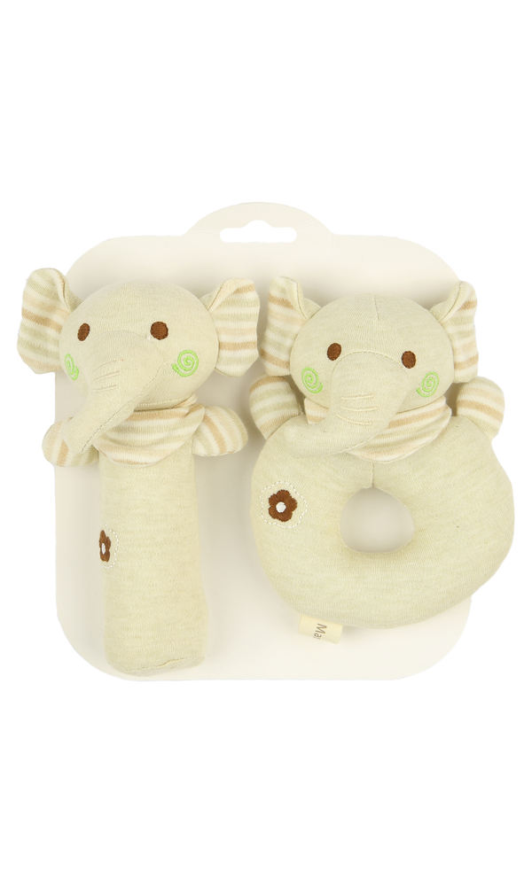 Infant Plush Rattle Set - 0314303