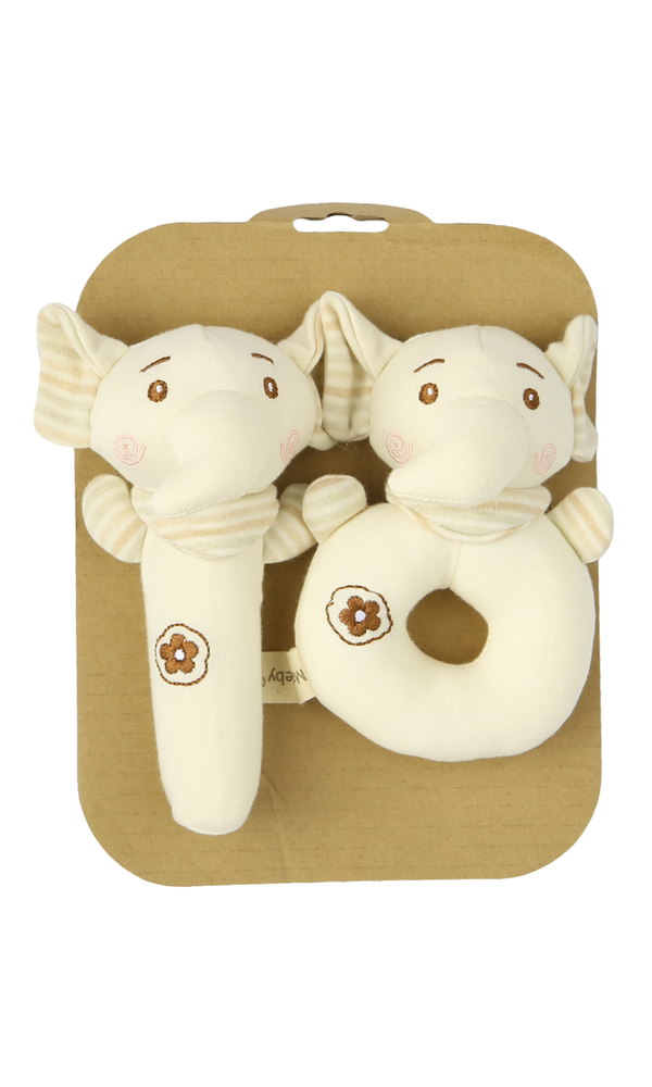 Infant Plush Rattle Set - 0314303