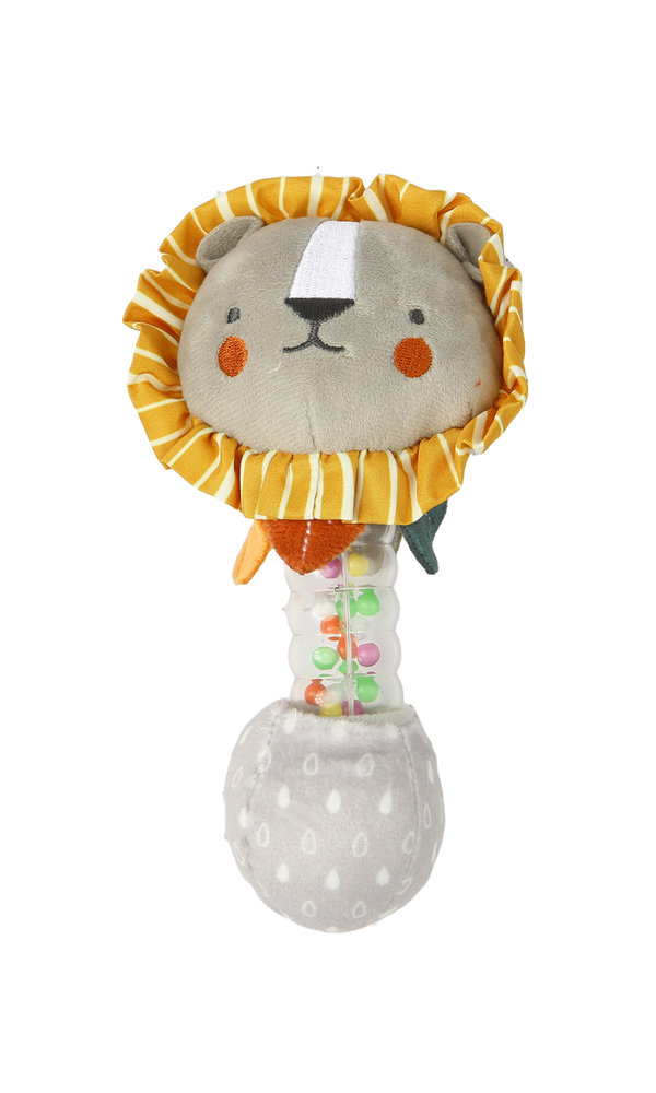 Baby Plush Lion Rattle Toy - 0314305