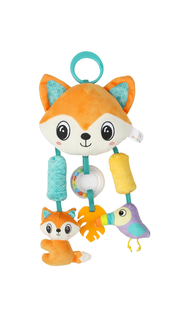 Fox-Themed Plush Activity Toy - 0314311