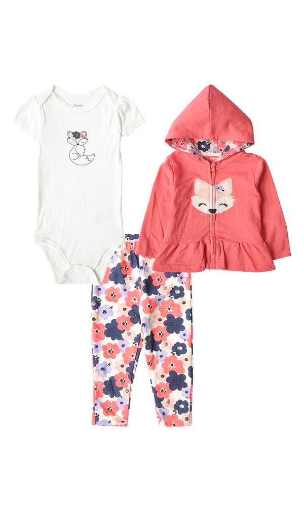 Girls 3 Pcs Suit - 0316649