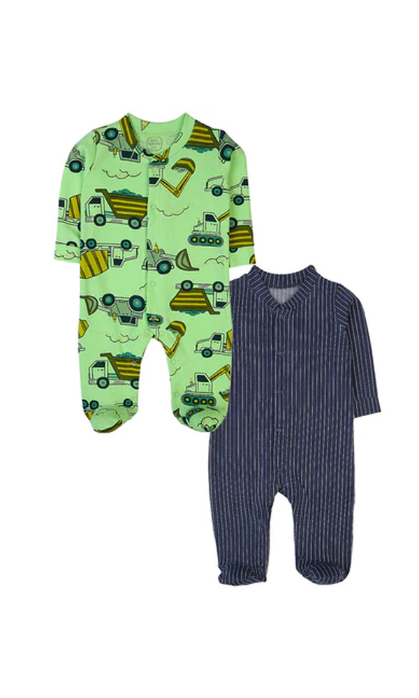 Boys Sleep Suit Pack Of 2 - 0293369