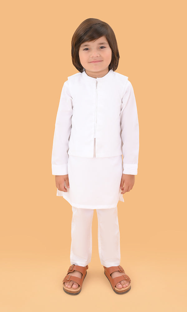Boys Kurta Pajama 3 Pcs - 0310677