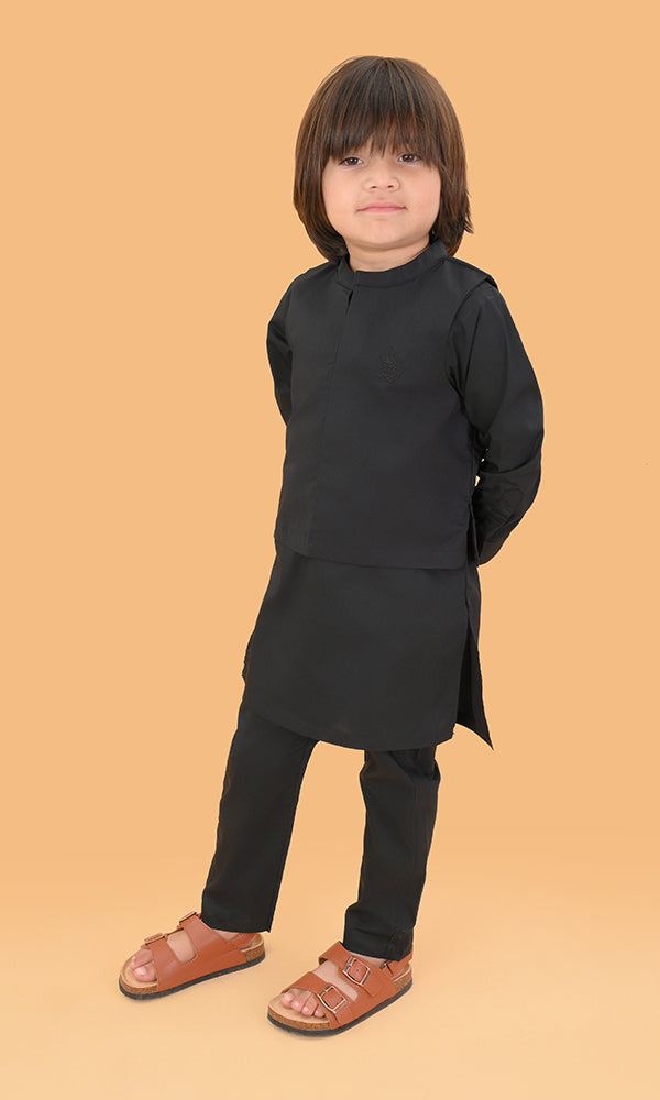 Boys Kurta Pajama 3 Pcs - 0310686