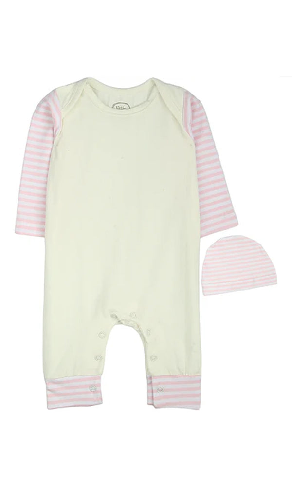 Girls Romper With Cap - 0292799