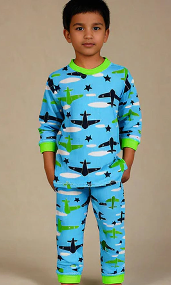 Boys 2 Pcs Night Suit - 0291944