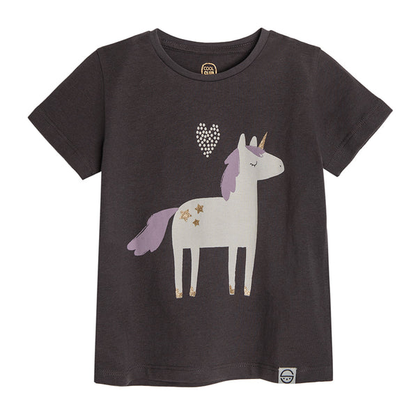 Girl's Graphic T-Shirt CC CCG2410674