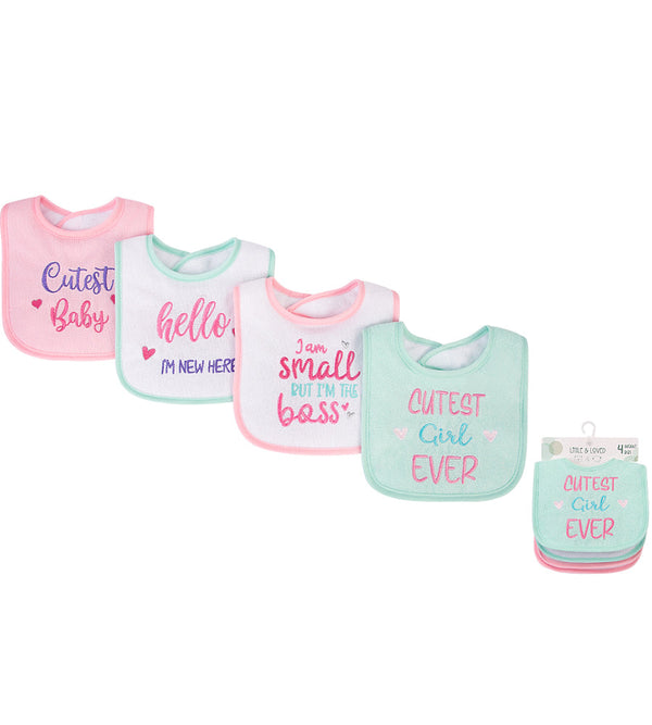 Infant Bibs Pack Of 4 - 0294944