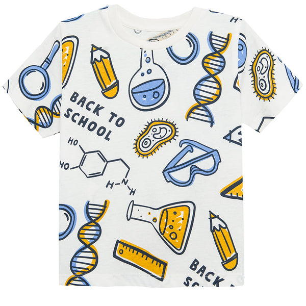 Boy's T Shirt Ecru CC CCB2510567
