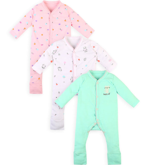 Girl's Sleepsuit Pack of 3 - 0249166