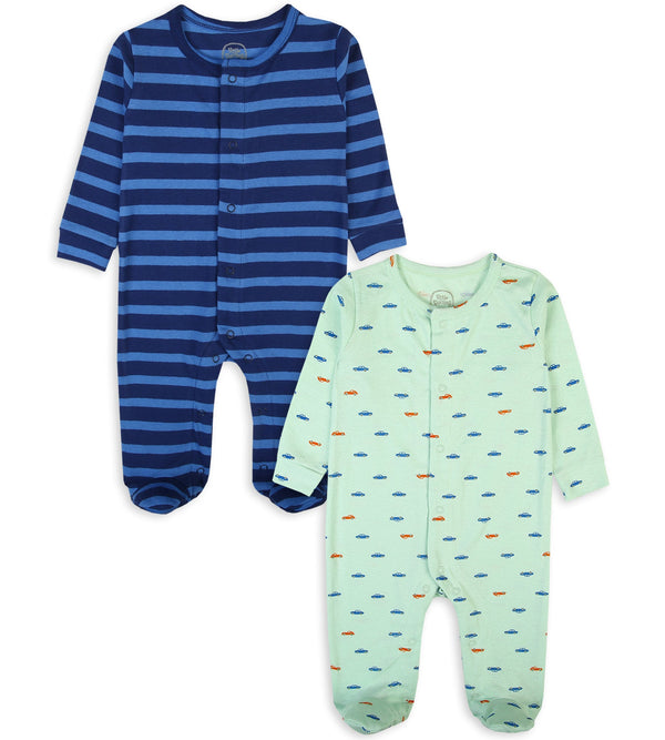 Boys Romper Pack Of 2 - 0283751