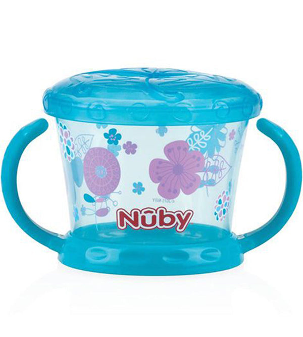 Nuby Designer Snack Keeper - 12m+ - Blue