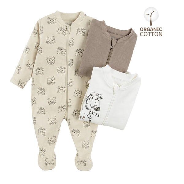Boy's Set Rompers With Long Sleeves Mix CC CUB2402678 00