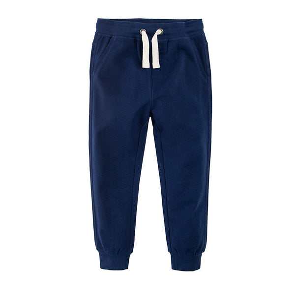 Boys' Sweatpants, Navy Blue CC CCB2027454