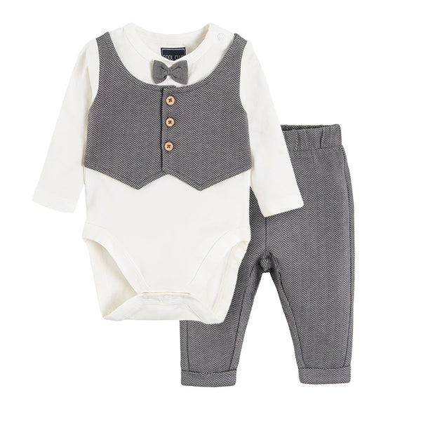 Boy's Body Suit with Trouser Set of 2 CC CCB2400304 00