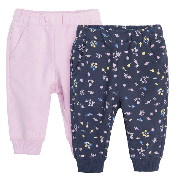 Girl's Sweatpants Purple Pink Set Of 2 CC CCG2502954 00