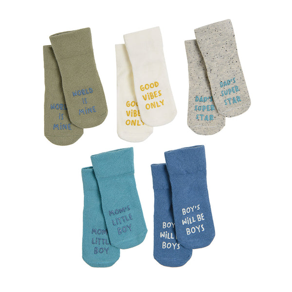 Boy's Socks Mix Set 5 Pcs CC CHB2400420