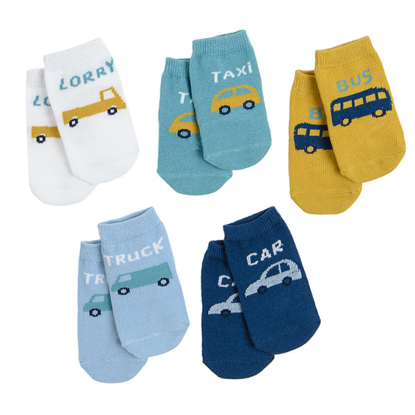 Boy's Socks Mix Set 5 Pcs CC CHB2400421